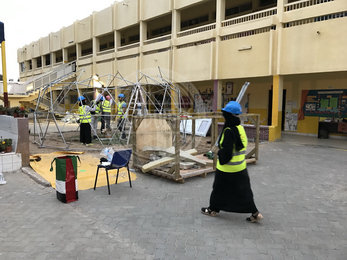 Biodome Ø6m Inside a The Philippine Global School | UAE, Abu Dhabi