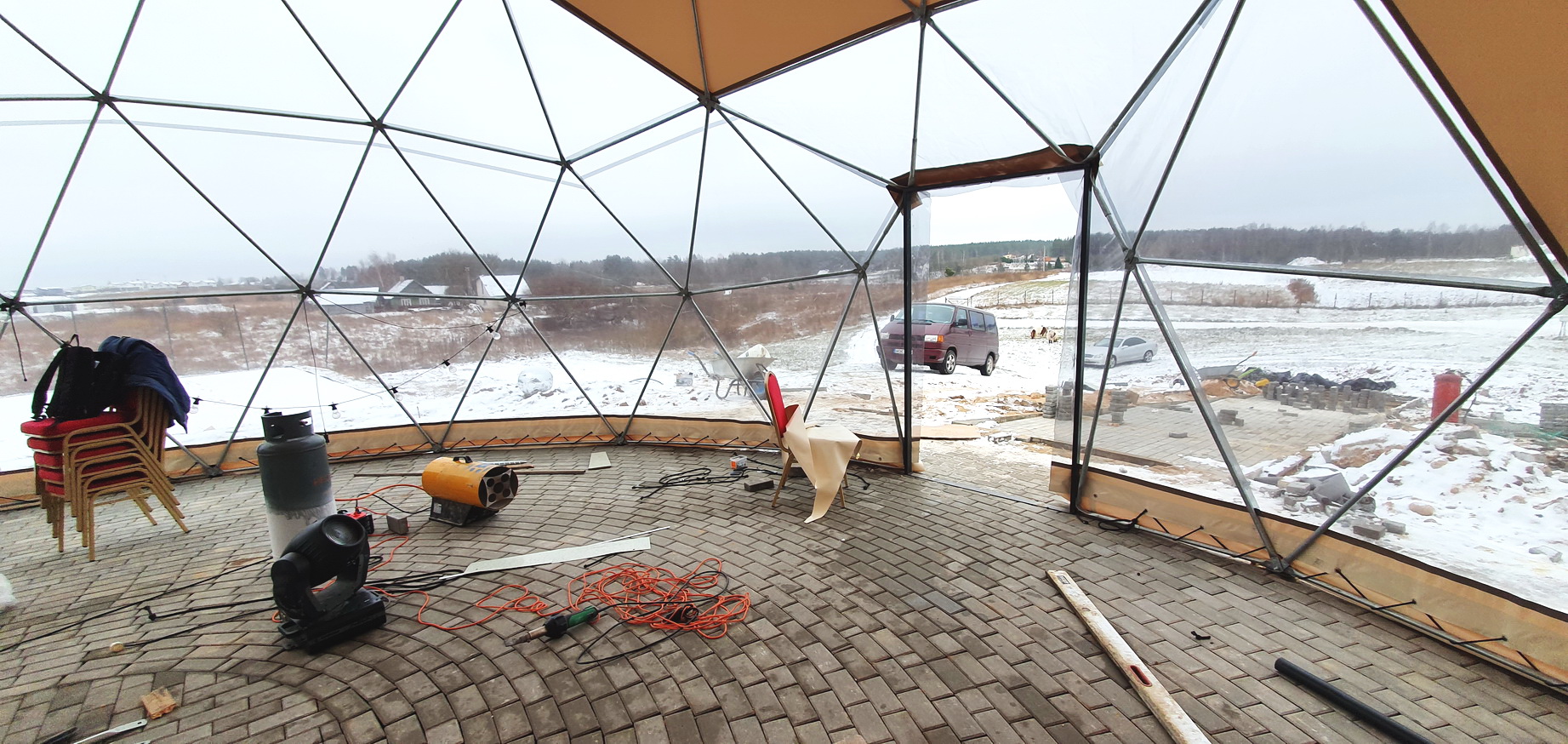 95m2 Wedding Event Dome Ø11m | MEDA HOUSE, Lithuania