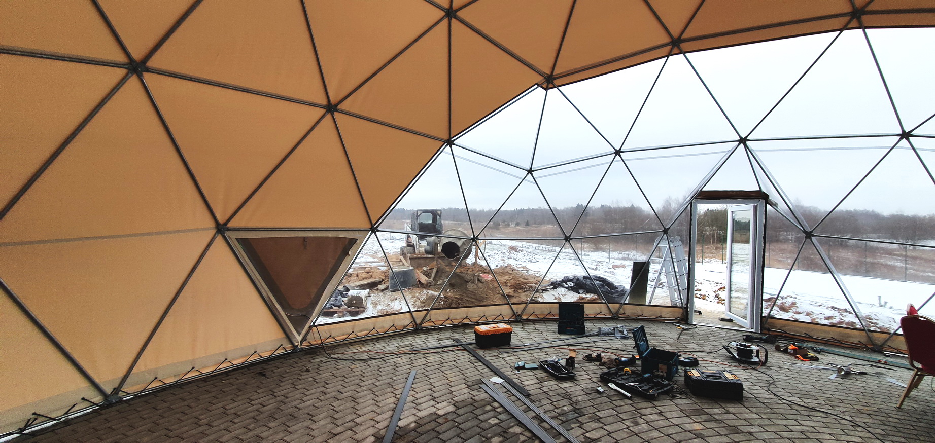 95m2 Wedding Event Dome Ø11m | MEDA HOUSE, Lithuania