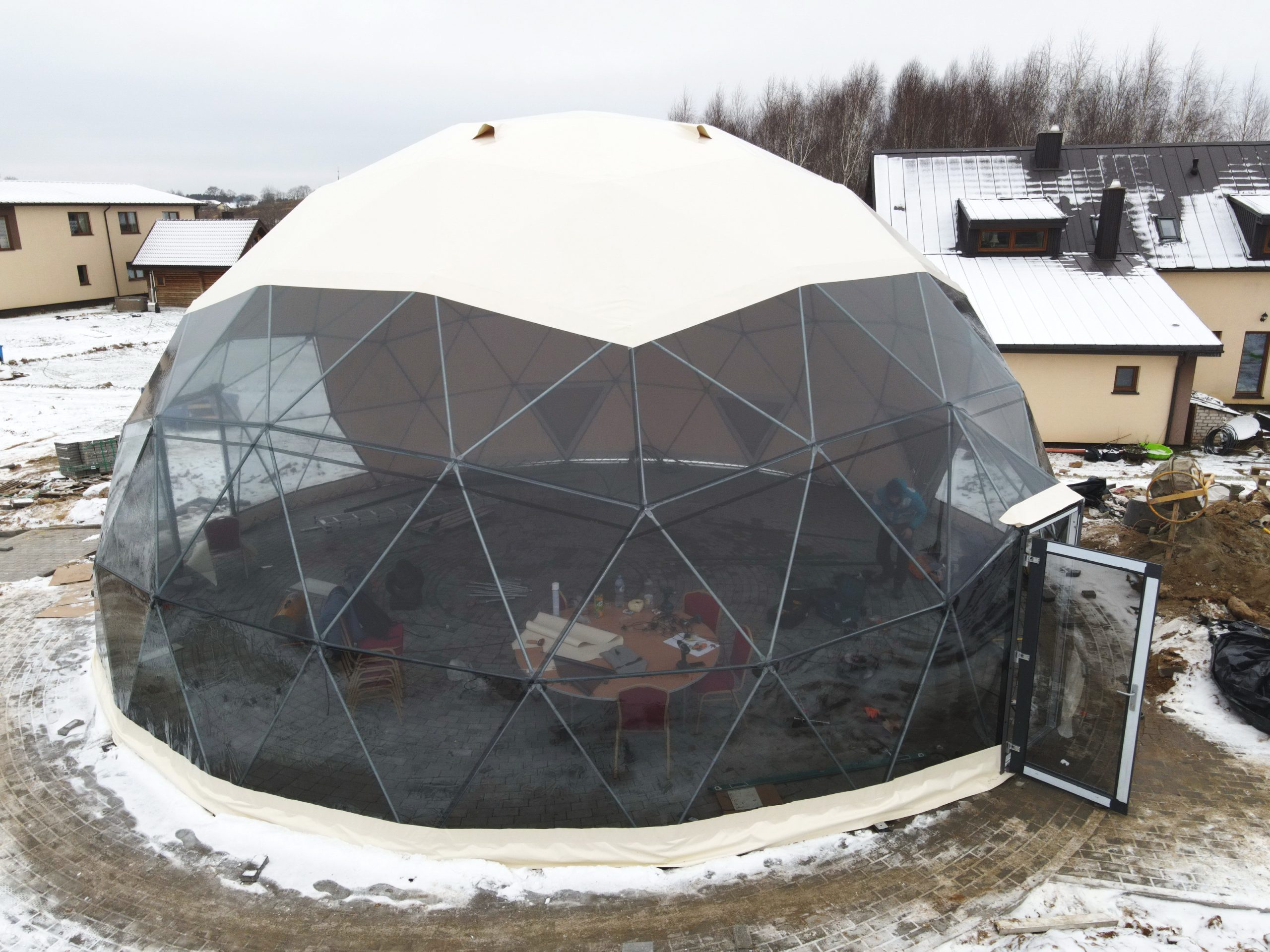 95m2 Wedding Event Dome Ø11m | MEDA HOUSE, Lithuania