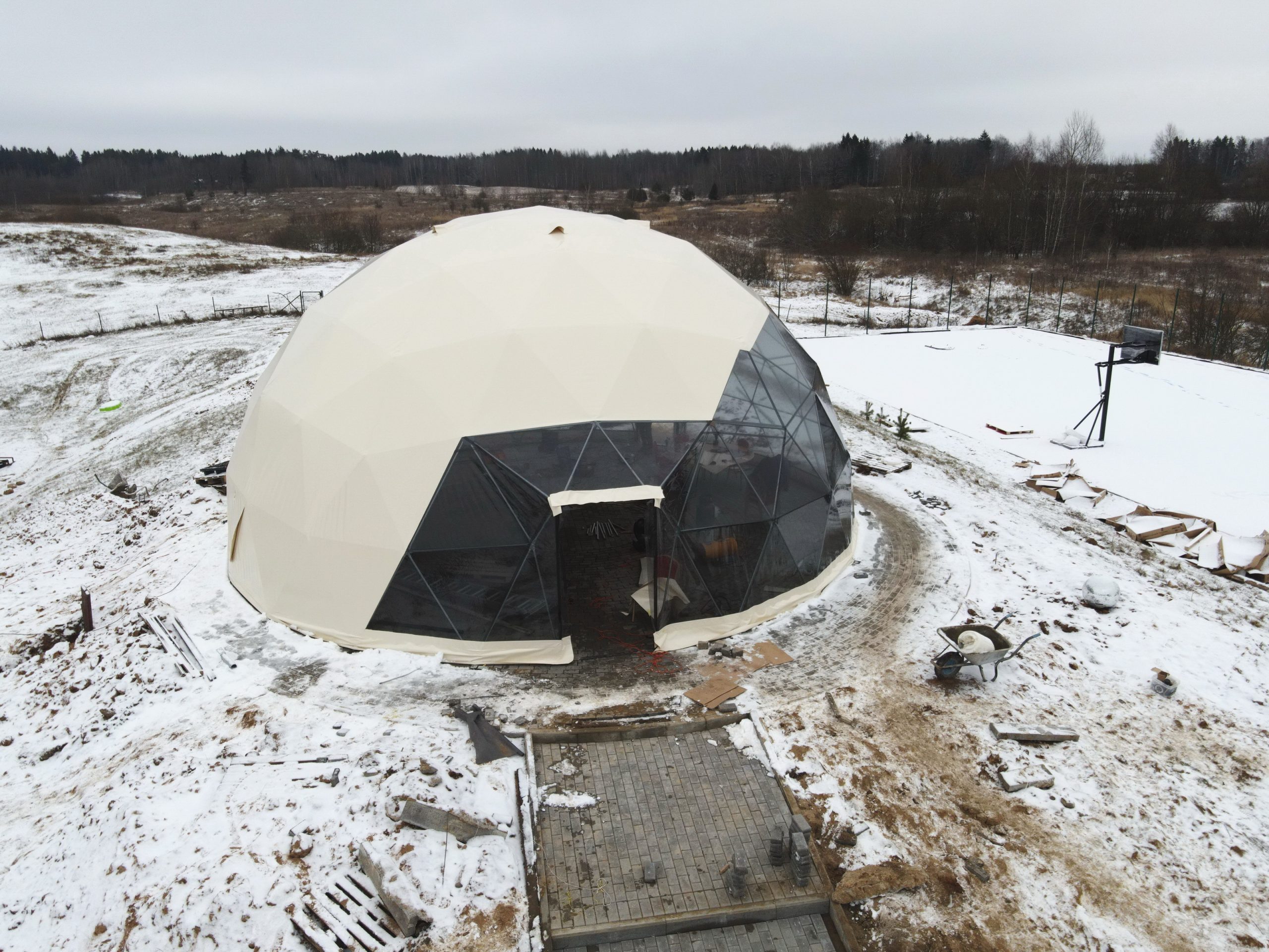 95m2 Wedding Event Dome Ø11m | MEDA HOUSE, Lithuania