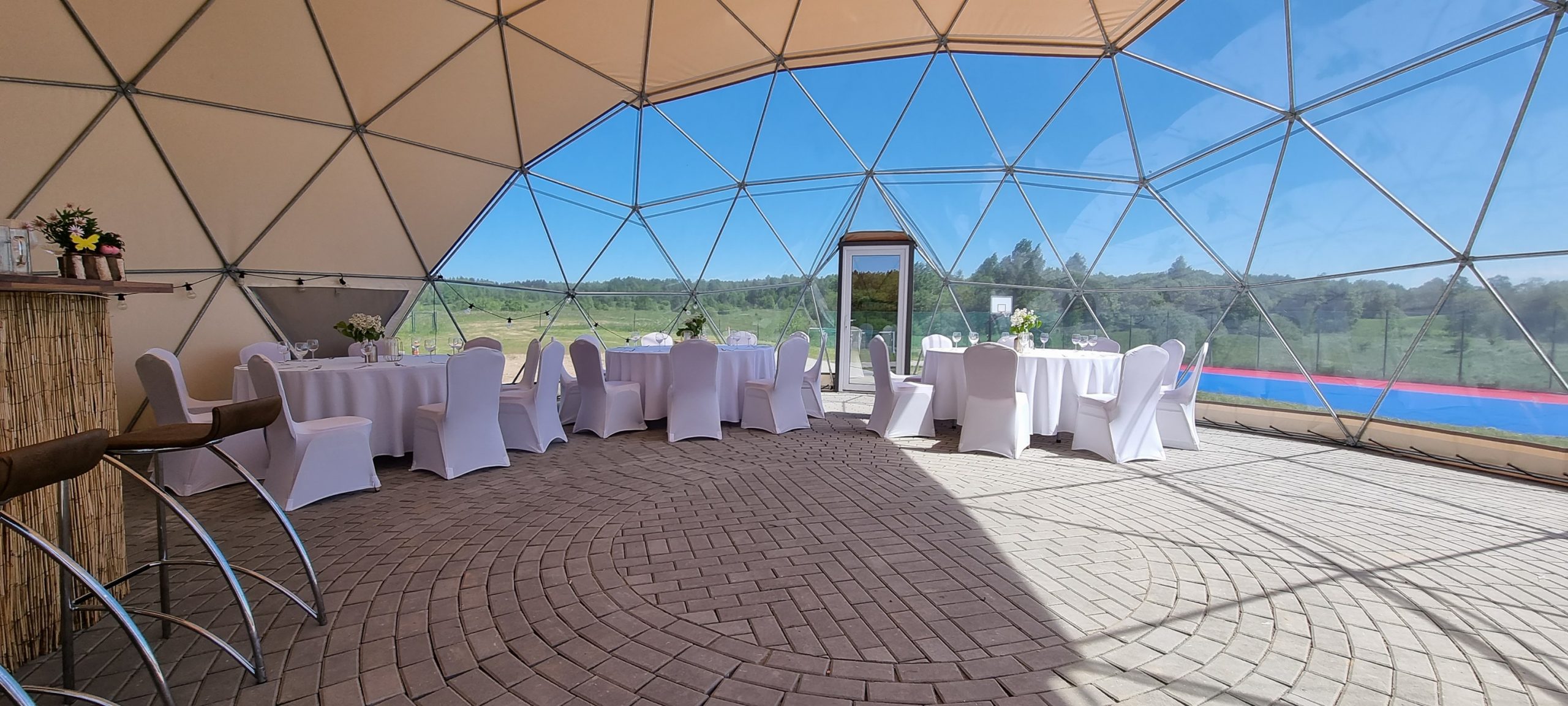 95m2 Wedding Event Dome Ø11m | MEDA HOUSE, Lithuania