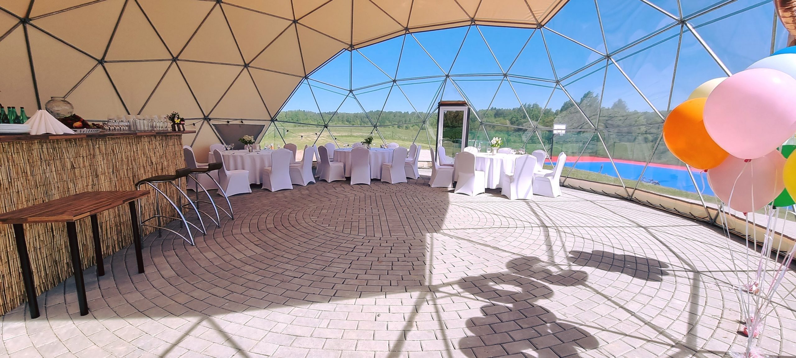 95m2 Wedding Event Dome Ø11m | MEDA HOUSE, Lithuania