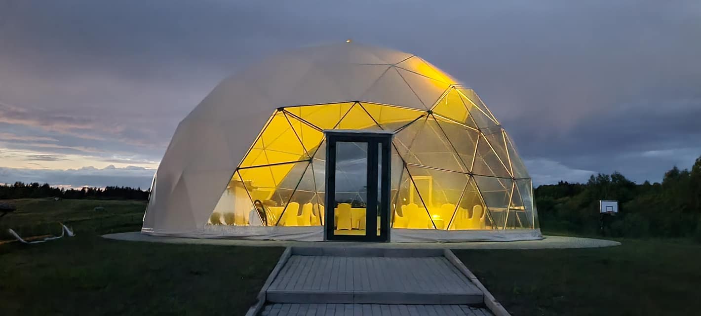 95m2 Wedding Event Dome Ø11m | MEDA HOUSE, Lithuania