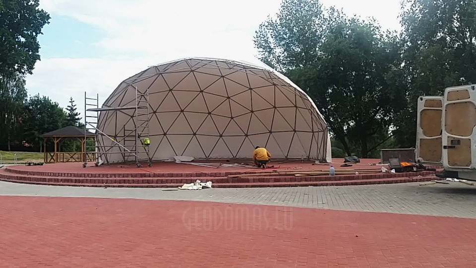 ⌀11m City stage for events in Pilviškės, Lithuania