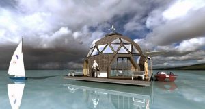 floating dome geodesic
