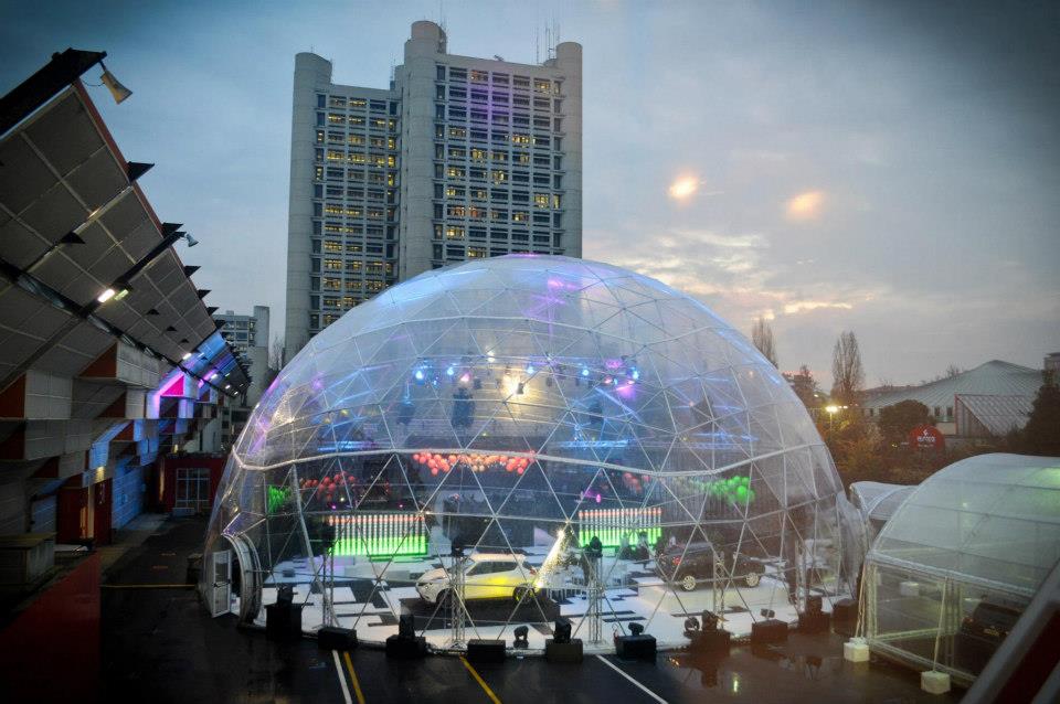 Ø28m H14m DOME for NISSAN JUKE TOWN PARTY feat M2O