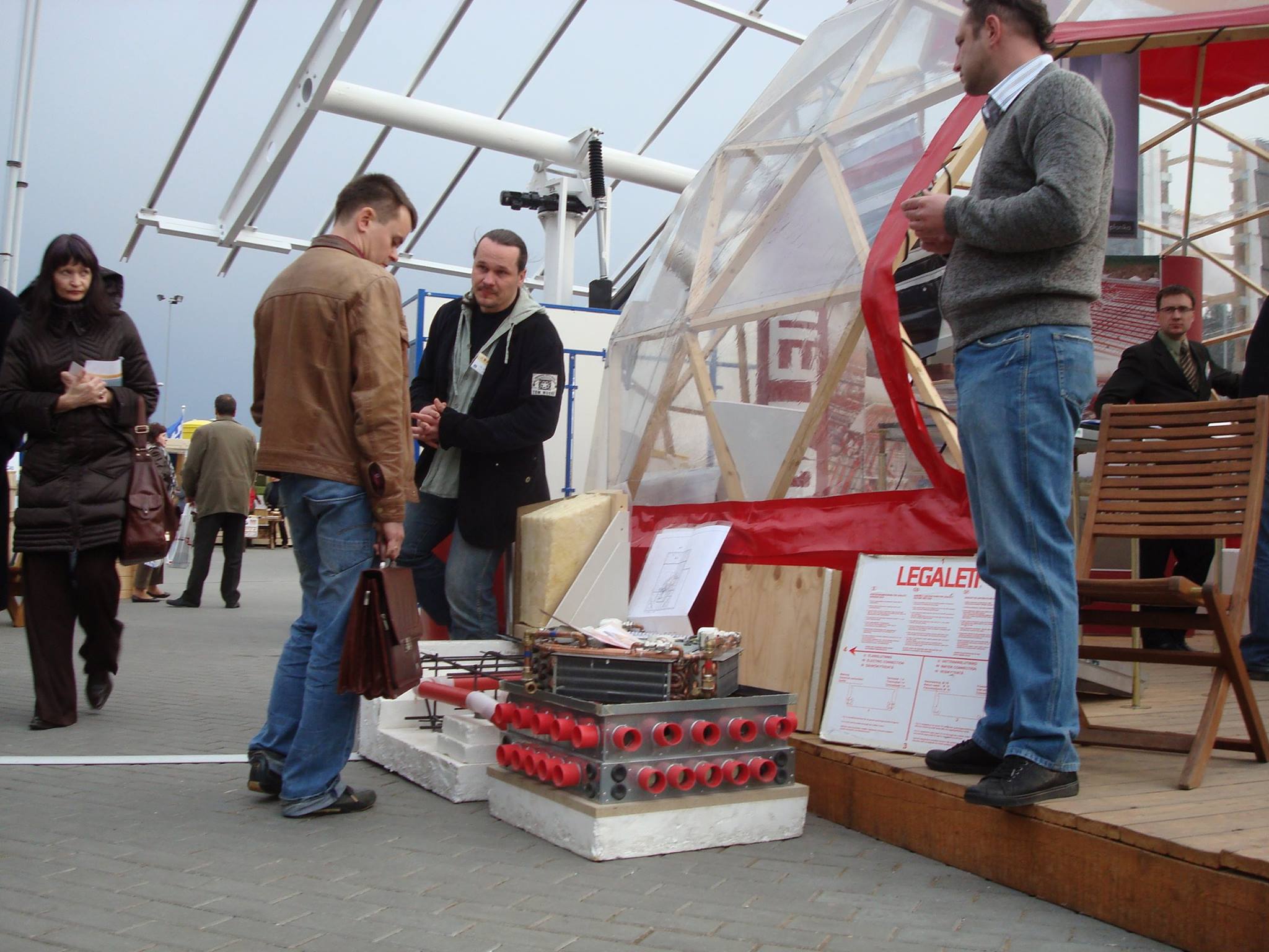 Wood Portable Dome Ø6m | Litexpo Exposition LEGALETT RESTA