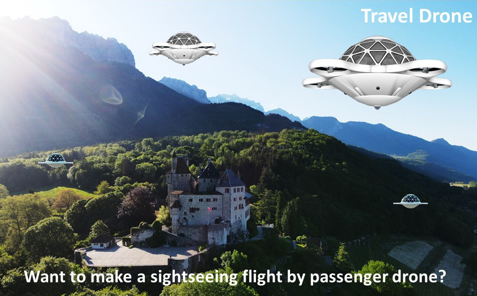 28m2 Passenger Drone 8 Seat + Operator | Dome Flight Technologies